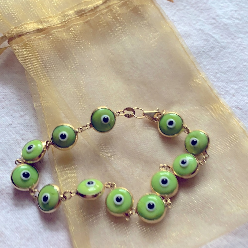 Evil eye bracelet